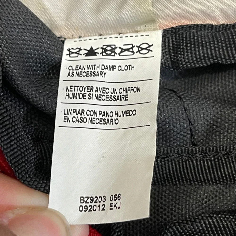 Nike BZ9203 Black Red Bat Holders Equipment Bag Diamond Elite Baseball Backpack